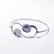 Kép 1/4 - Nemesacél karkötő alap 12 mm peremes foglalattal