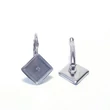 Kép 3/4 - 10x10mm-es francia kapcsos fülbevaló